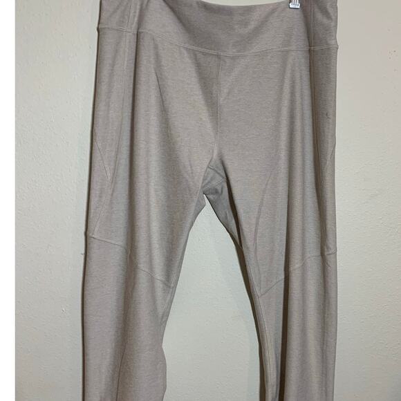 Outdoor Voices Leggings Sz XL Womens Heathered Gray Activewear Stretch - Picture 3 of 5